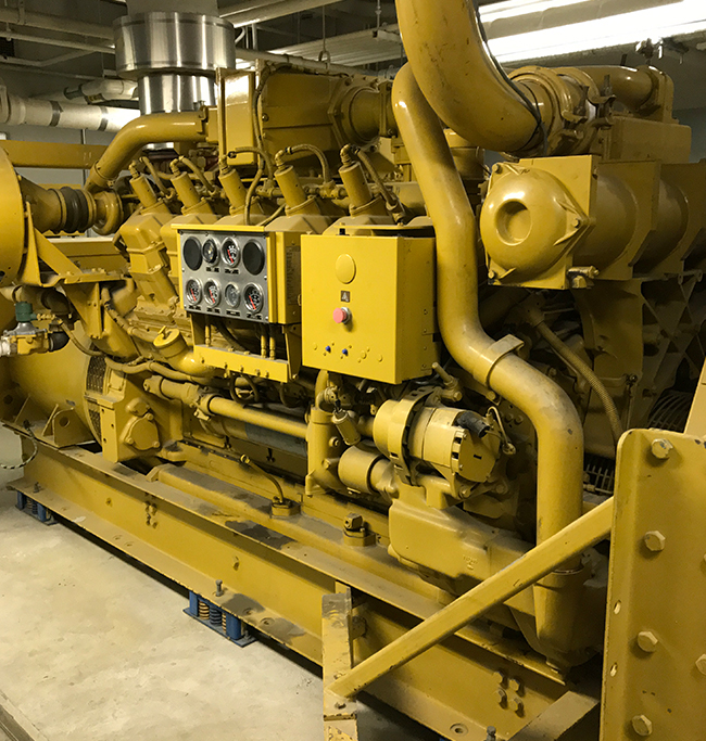 Yellow Powered Generator